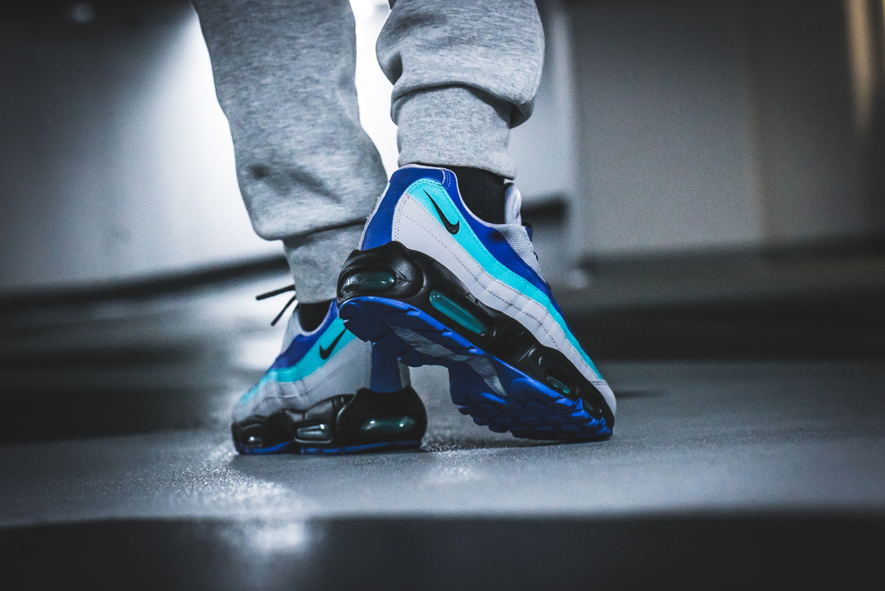 Giày Nike Air Max 95 OG 'Aqua' AT2865-001 - Ảnh 6