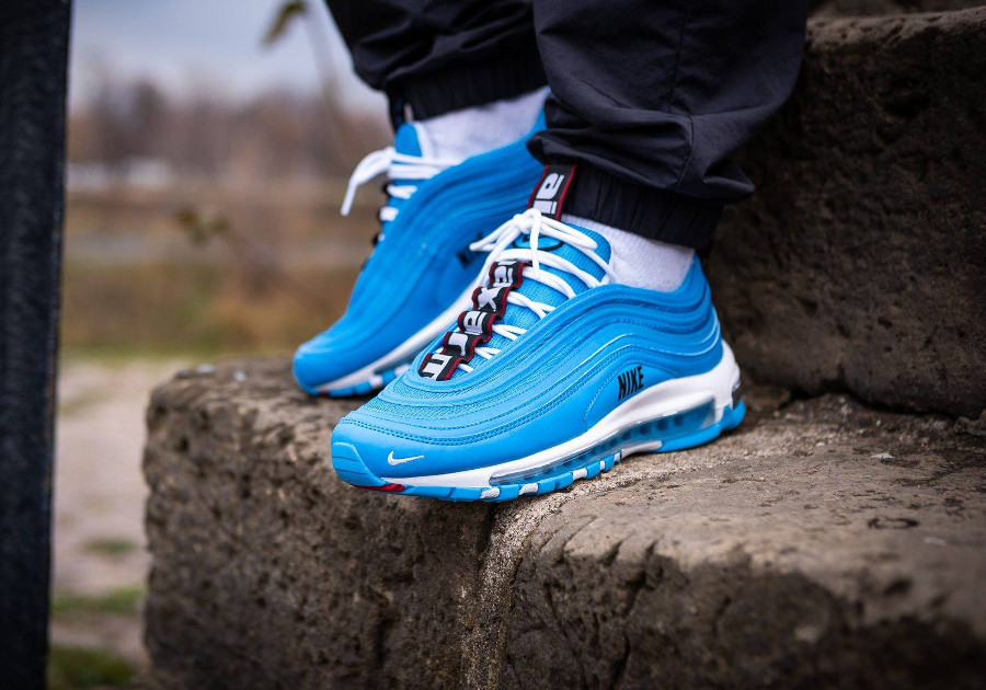 Nike air max 97 bleu best sale