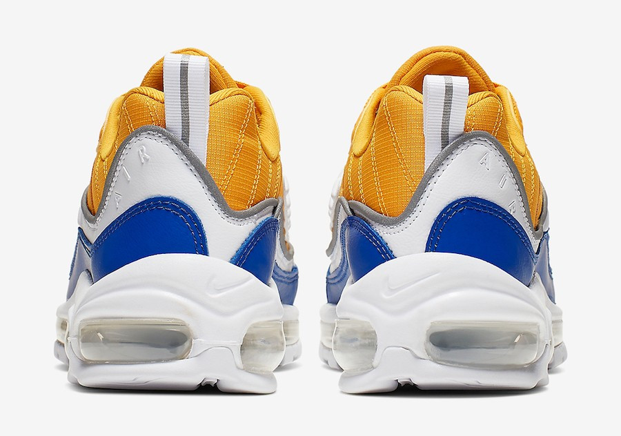 Giày Nike Wmns Air Max 98 SE 'Yellow Royal' AT6640-700 - Ảnh 8