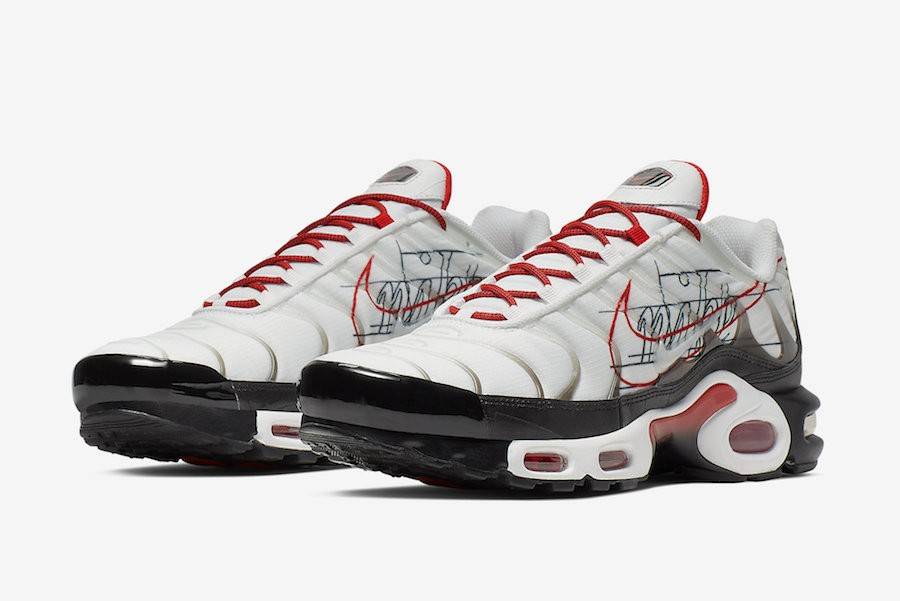 Giày Nike Air Max Plus 'Script Swoosh' CK9392-100 - Ảnh 5