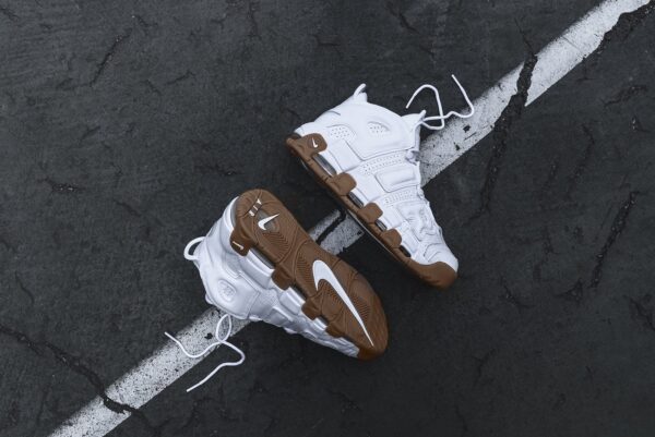 Giày Nike Air More Uptempo GS 'White Gum' 415082-101 - Hình ảnh 9