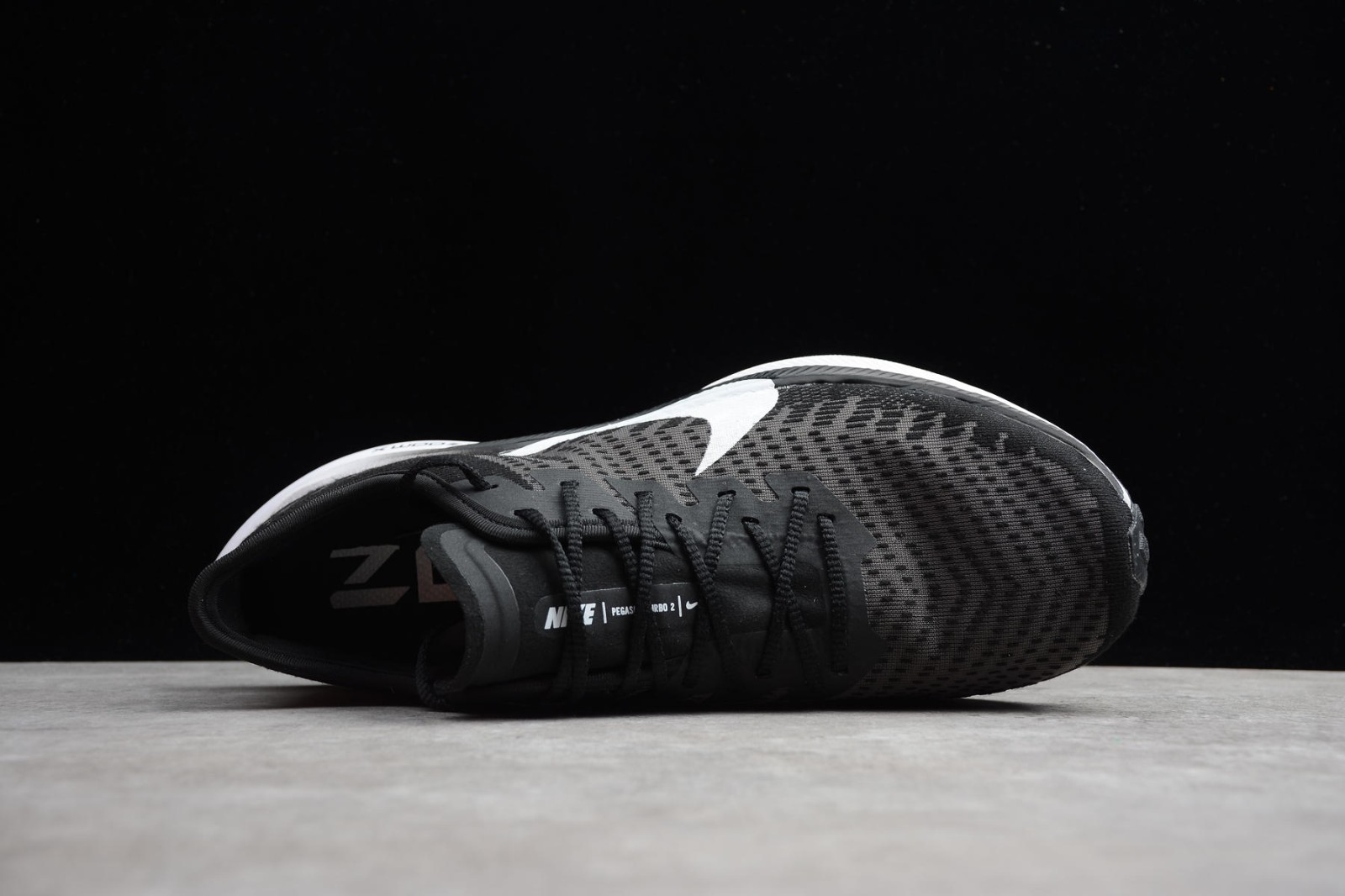 Giày Nike Zoom Pegasus Turbo 2 Black AT8242-001 - Ảnh 5