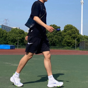 Alternative view of Giày Nike Air Zoom Tempo Flyknit 'White Racer Blue' CI9923-103