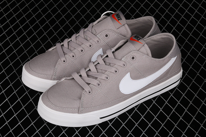 Giày Nike Court Legacy Canvas 'College Grey' CW6539-001 - Ảnh 4