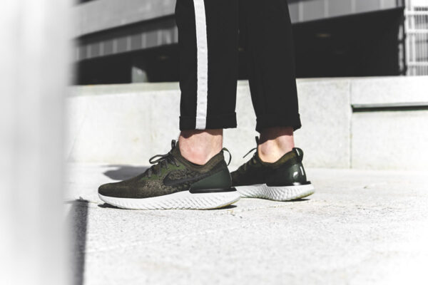 Giày Nike Epic React Flyknit 'Olive' AQ0067-300 - Hình ảnh 2
