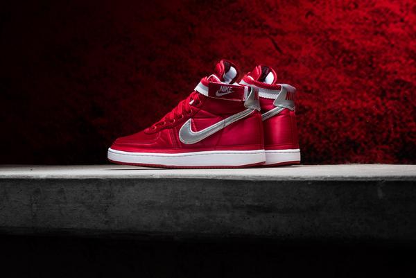Giày Nike Vandal High Supreme 'University Red Metallic' AH8652-600 - Hình ảnh 2