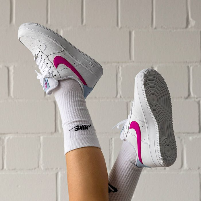Giày Nike Wmns Air Force 1 Low 'Fire Pink' CT4328-101 - Ảnh 5
