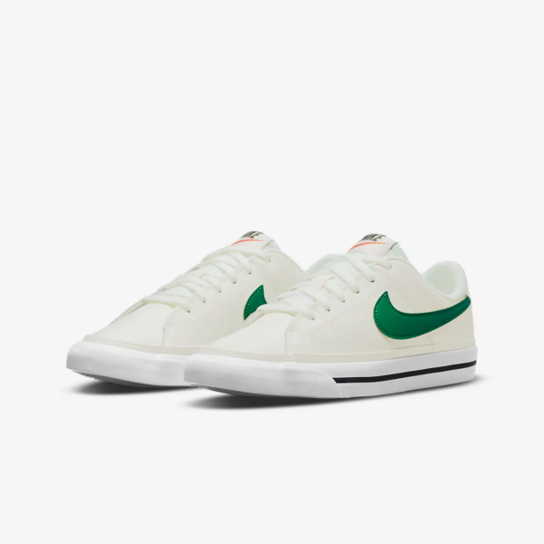 Giày Nike Court Legacy GS 'Sail Green Noise' DA5380-108 - Hình ảnh 2