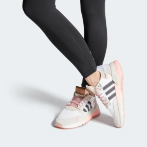 Alternative view of Giày Adidas Wmns Nite Jogger Boost Black Pink Grey FV8431
