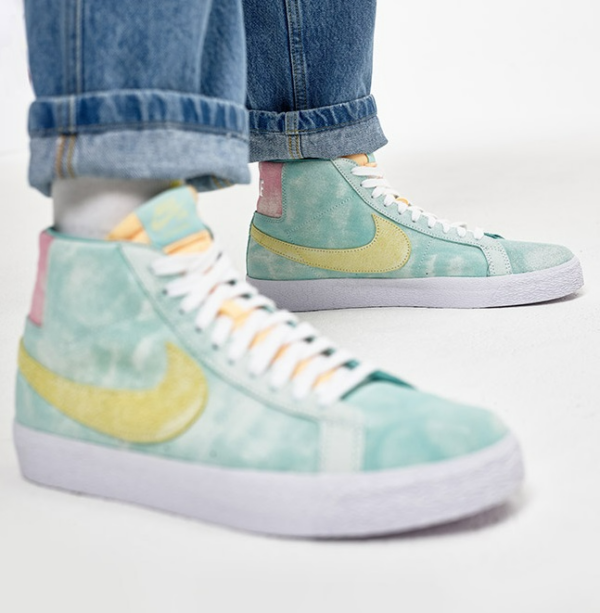 Giày Nike Zoom Blazer Mid Premium SB 'Light Dew Zitron' DA1839-300 - Hình ảnh 6