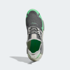 Giay Adidas NMD R1 'Grey Screaming Green' GZ9275