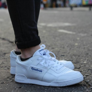 Alternative view of Giày Reebok Ex-O-Fit White Royal Blue AR3169