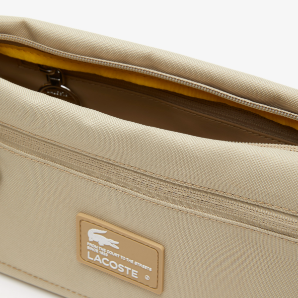 Túi Lacoste Eco Zipper Bag 'Beige' NU4200W53G-L37 - Hình ảnh 2