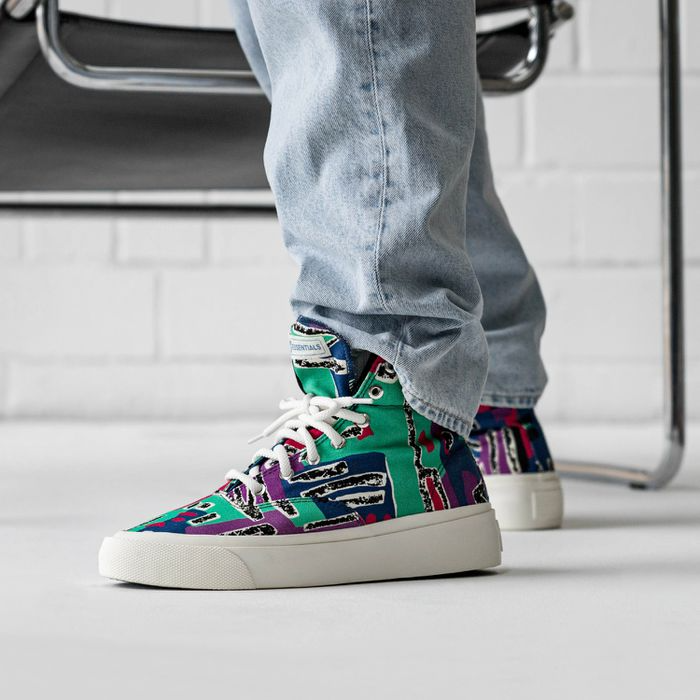 Giày Converse Fear of God ESSENTIALS x Skid Grip Limoges Green 169888C - Ảnh 2