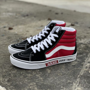 Giay Vans Comfycush Sk8-Hi 'Black Red' VN0A3WMB2QE