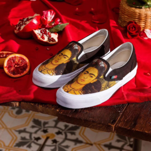 Giay Vans Frida Kahlo x OG Slip-On LX 'Self-Portrait' VN0A3AV7TSK1