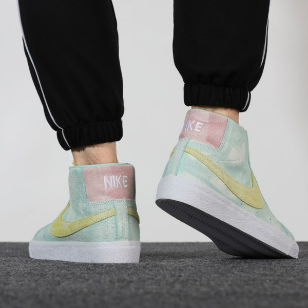 Giày Nike Zoom Blazer Mid Premium SB 'Light Dew Zitron' DA1839-300 - Hình ảnh 4