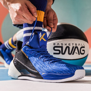 Alternative view of Giày Anta KT4 Low 'Blue Black' 11921102-2