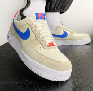 Nike Air Force 1 '07 LV8 Coconut Milk Hyper Royal