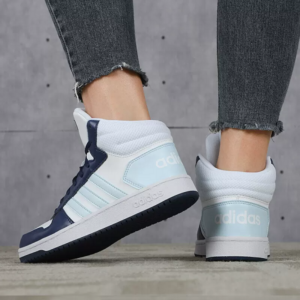 Giay Adidas Neo Hoops 'White Blue' G55055