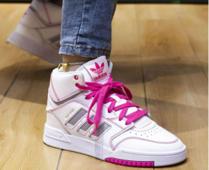 Alternative view of Giày Adidas Originals Drop Step 'White Pink' FV4883