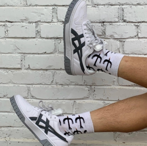 Giay Asics Court MZ 'White Grey' 1203A127-022