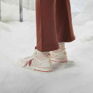 Alternative view of Giày Adidas Nizza High DL 'Line Red' GX8534