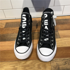 Giay Converse Chuck Taylor All Star High 'Seek Peace Black' 165766C
