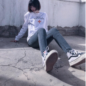 Alternative view of Giày Vans Sk8-Hi DX 'Dark Grey White' VN0A38GFUQ1