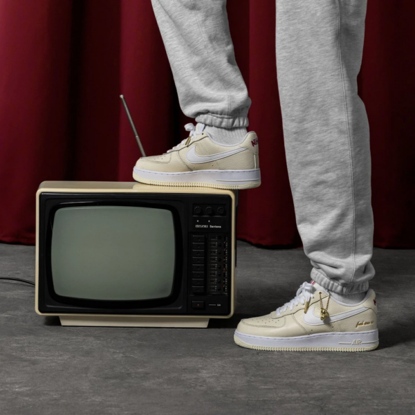 Giày Nike Air Force 1 '07 Premium 'Popcorn' CW2919-100 - Hình ảnh 2