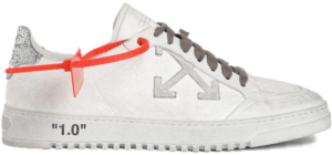 Giày OFF-WHITE 2.0 Silver Glitter FW19 OMIA042E19D680480191