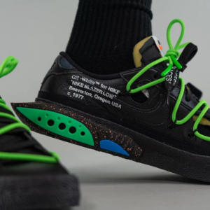 Giay Nike Off White x Blazer Low 'Black' DH7863-001