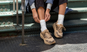 Alternative view of Giày Hoka One One x Engineered Garments Bondi L Sand Leo 1127736-SLPT