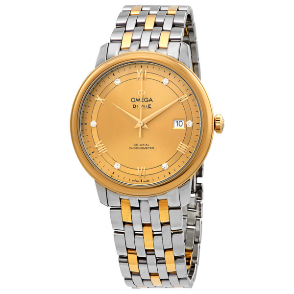 Đồng Hồ Omega De Ville Prestige 'Champagne' 424-20-40-20-58-001