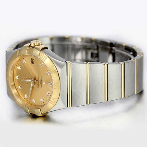 Đồng Hồ Omega Constellation Champagne 'Gold' 123-20-35-20-58-001 - Hình ảnh 3