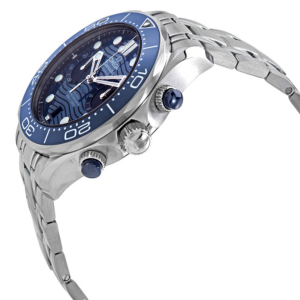 Alternative view of Đồng Hồ Omega Seamaster Chronograph 'Blue' 210-30-44-51-03-001