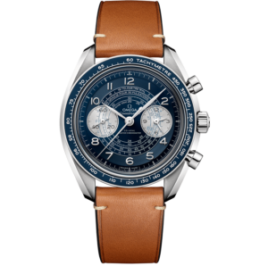 Đồng Hồ Omega Speedmaster Chronograph 'Blue' 329-32-43-51-03-001