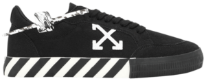 Giày Off-White Vulc Sneaker Low 'Black White' OMIA085R21FAB001-1001