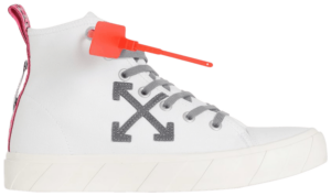 Giày Off-White Vulc Sneaker Mid White OMIA119S19C21034-0106