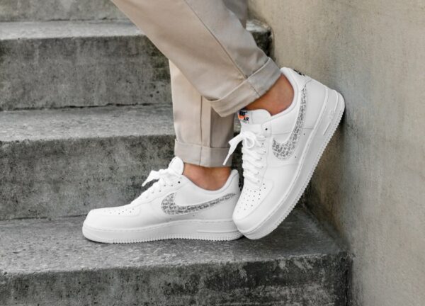 Giày Nike Air Force 1 LV8 White 'Just Do it' BQ5361-100 - Hình ảnh 3