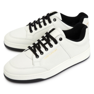 Giay Saint Laurent Low Top 'White' 713600-AAAWR-9030