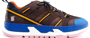 Giày Burberry Nylon Mesh Union 'Coffee Blue' 80156801