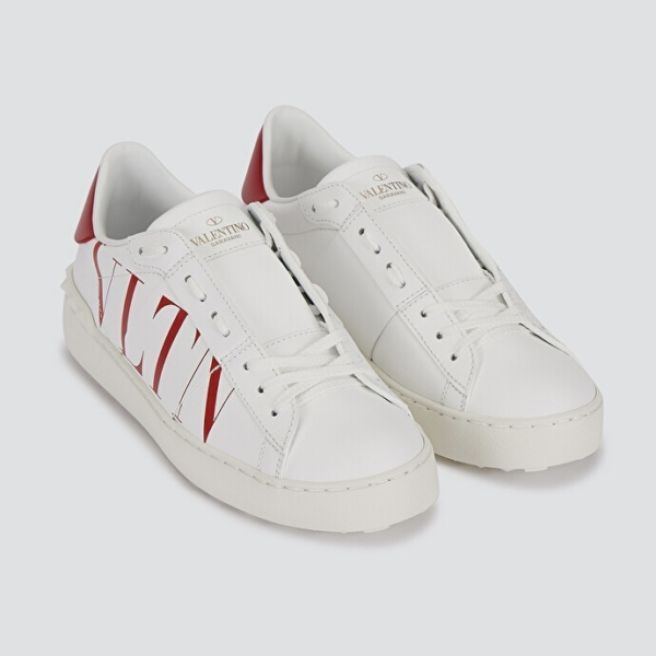 Giày Valentino Open Sneaker In Calfskin Leather WW2S0781XZUKR5 - Hình ảnh 5