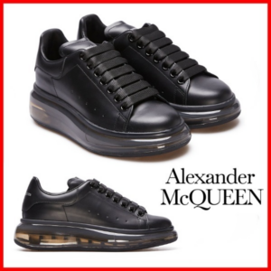 Alternative view of Giày Alexander McQueen Oversized Sneaker 'Black'