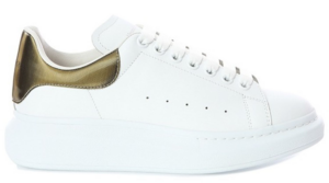 Giày Alexander McQueen Contrast Metallic 'White' 553680WHYBJ9075