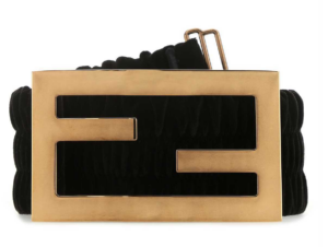 Thắt Lưng Fendi FF Ruched Belt 8C0621ADLM-F155L
