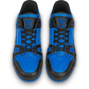 Alternative view of Giày Louis Vuitton LV Trainers 2021 'Black Navy' 1A8WFP