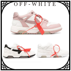 Alternative view of Giày Off-White Wmns Out of Office 'White Pink' OWIA259R21LEA001-0131