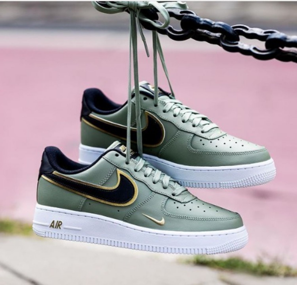 Giày Nike Air Force 1 '07 LV8 'Metallic Swoosh Pack Green' DA8481-300 - Hình ảnh 2