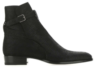 Giày Saint Laurent Low Boot Wyatt 30 Black 630482-1YO00-1000